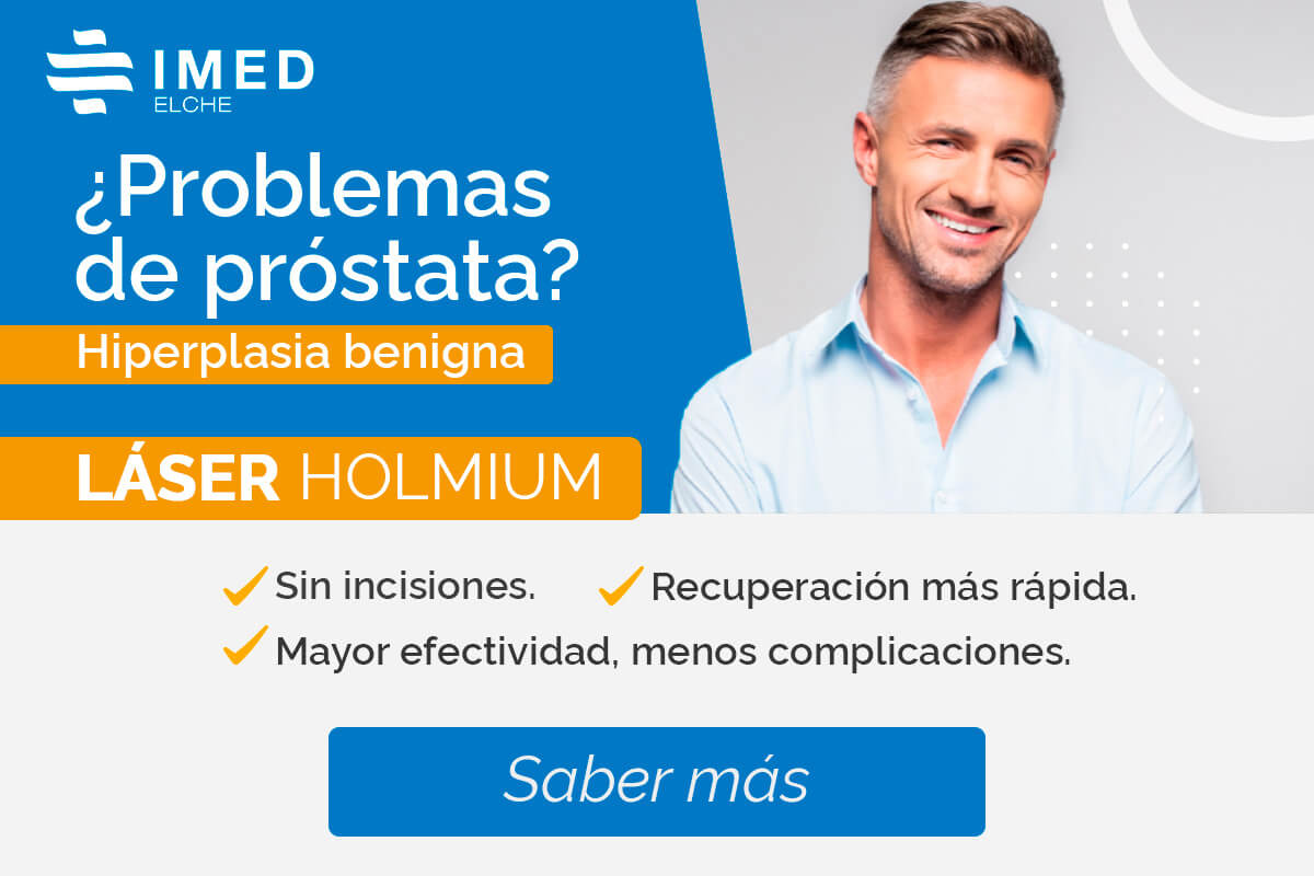 Láser Holmium para tratar la hiperplasia benigna de próstata